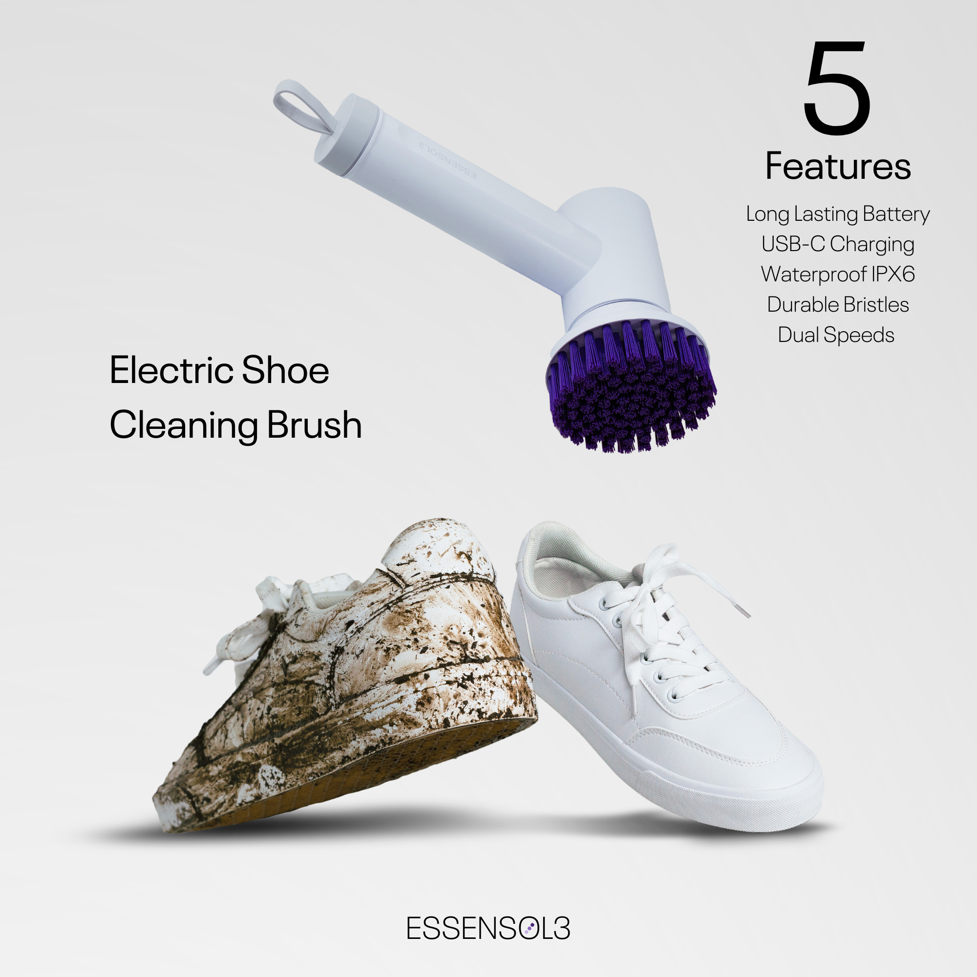 Electric Shoe Cleaning Kit