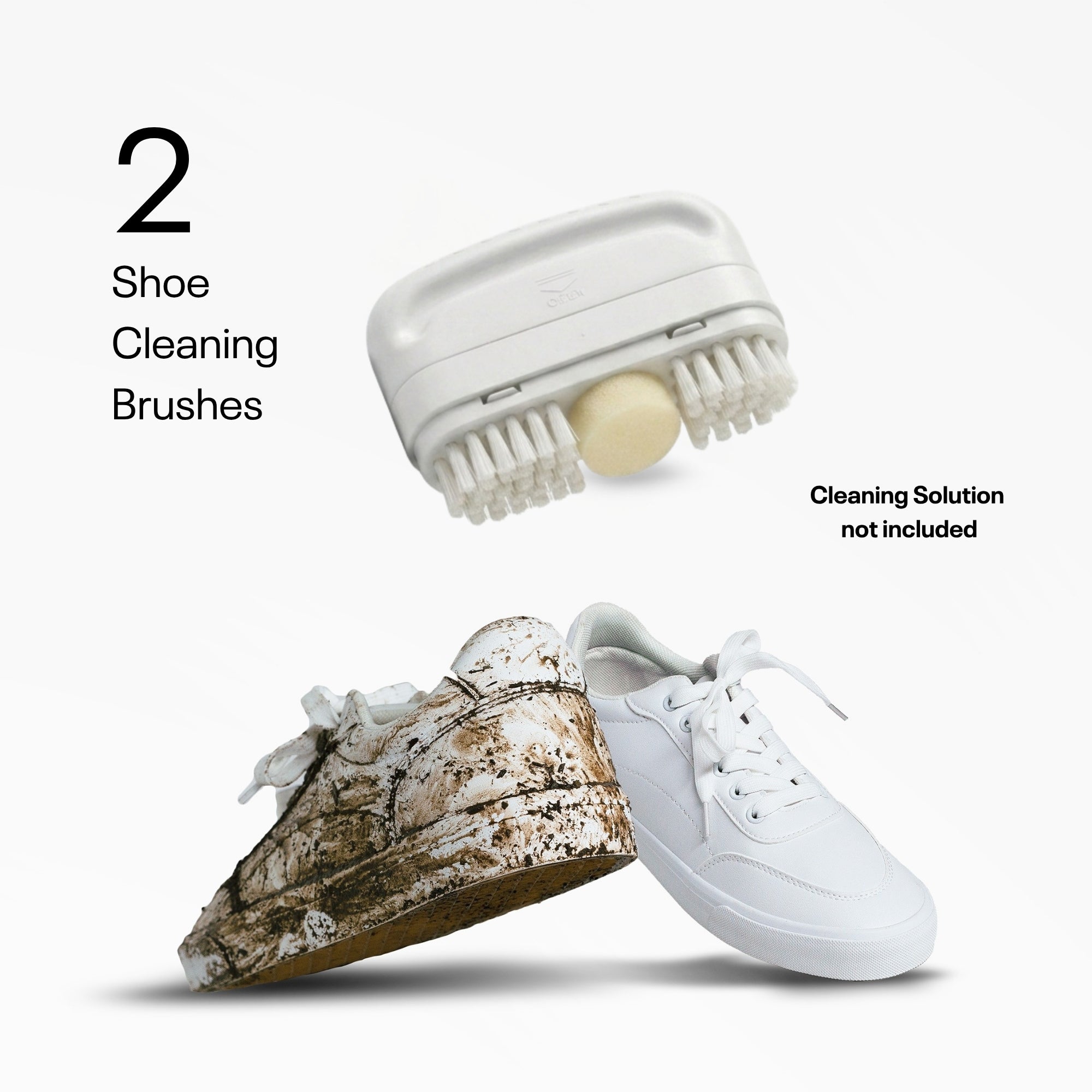 Shoe Cleaning Brush 2-Pack